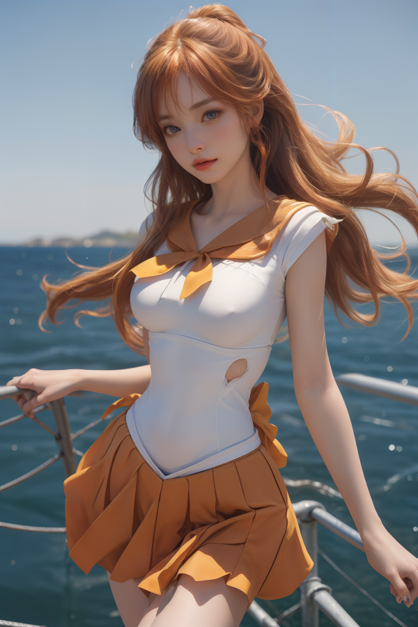 AIGC,anime girls,beautiful,cleavage,cosplay,female