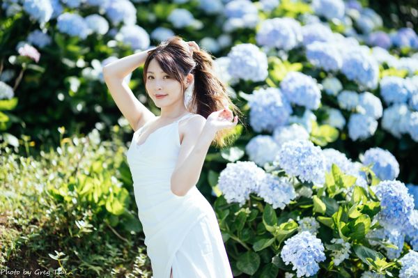 아시아 사람,귀엽다