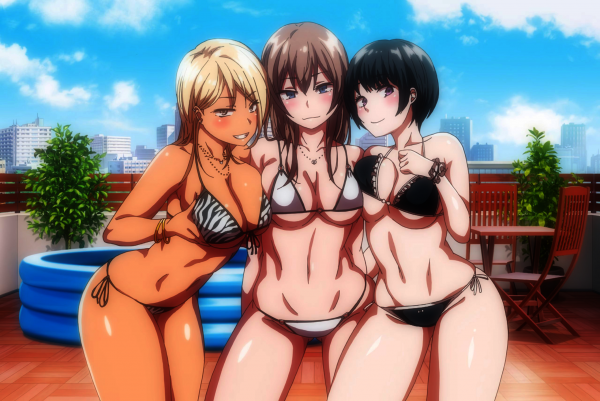 anime,ecchi,wallpaper,bikini,sexy
