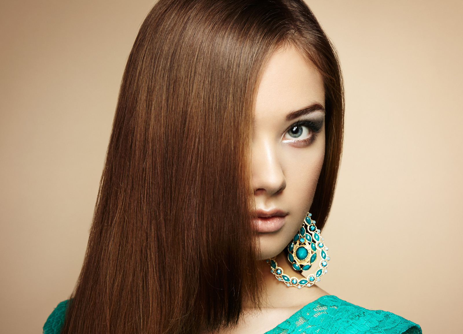 viso, ragazza, erede