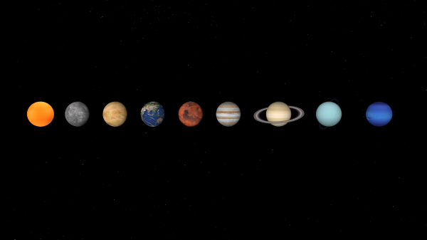 Solar System, space, planet, Sun, Mercury, All Planets