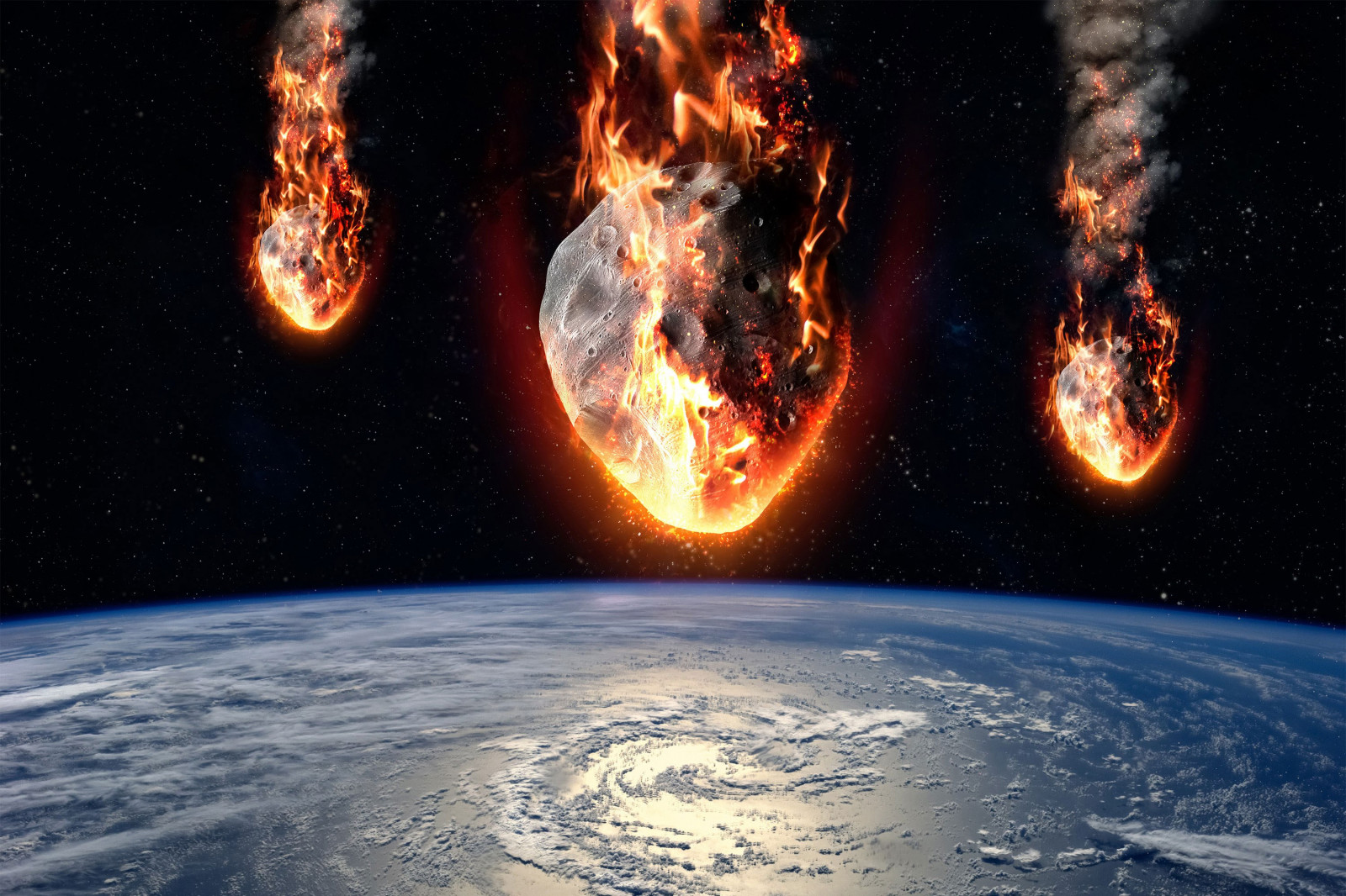 apocalypse, asteroid, Earth, meteor, meteorites, space