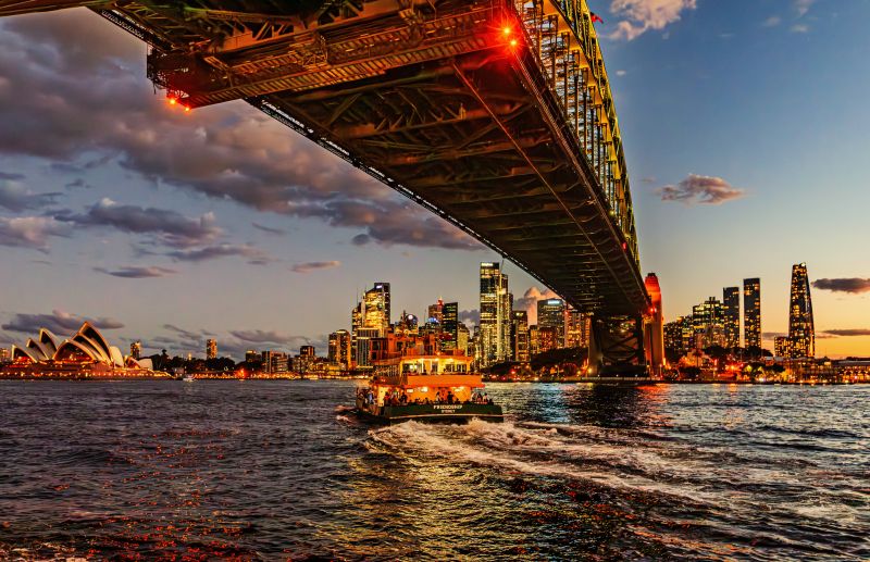 letadlová loď,architektura,modrá obloha,bokeh,most,světla města