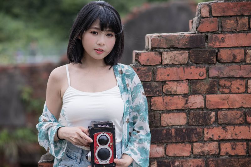 Asian, denim, sheer, short hair, shorts, tank top Asian, denim, sheer, short hair, shorts, tank top