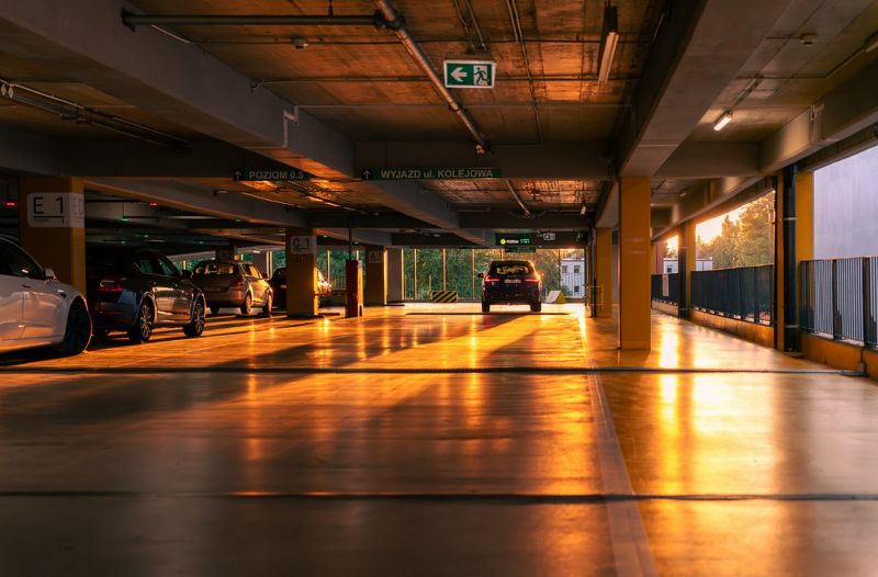 die Architektur,Blue hour,blauer Himmel,Verschwommener Hintergrund,Bokeh,brick building