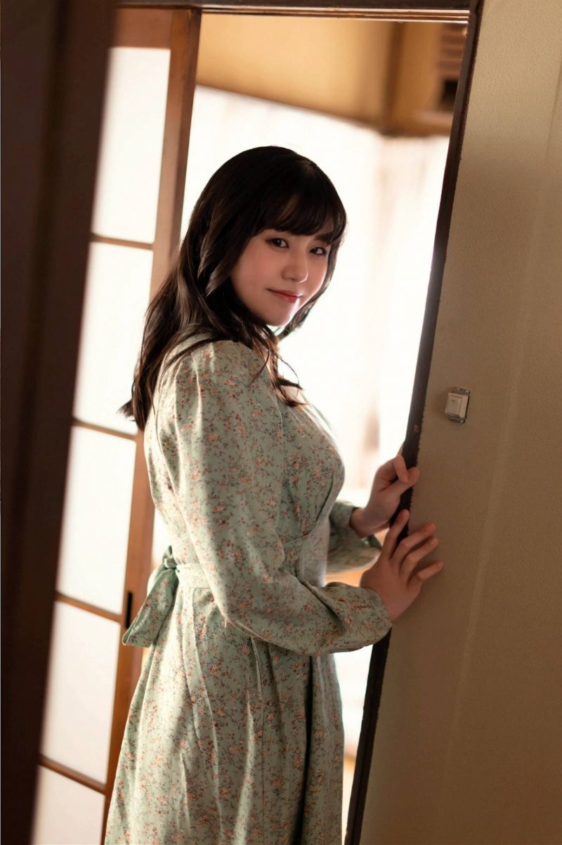 asijský, záclony, během dne, vchod, šaty, květinový asijský, záclony, během dne, vchod, šaty, květinový