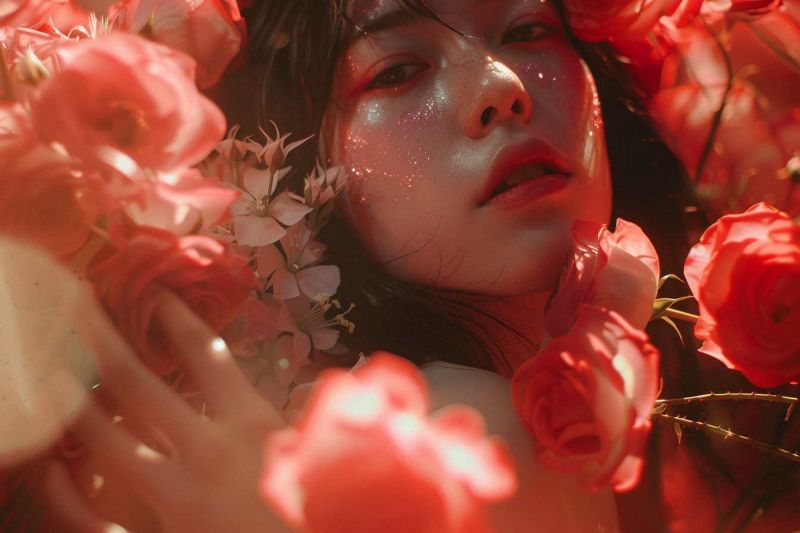 tæt på,blomster,blomster,have,natur,kronblade