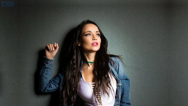 Angelina Petrova,brunette,long hair,model,sexy,women