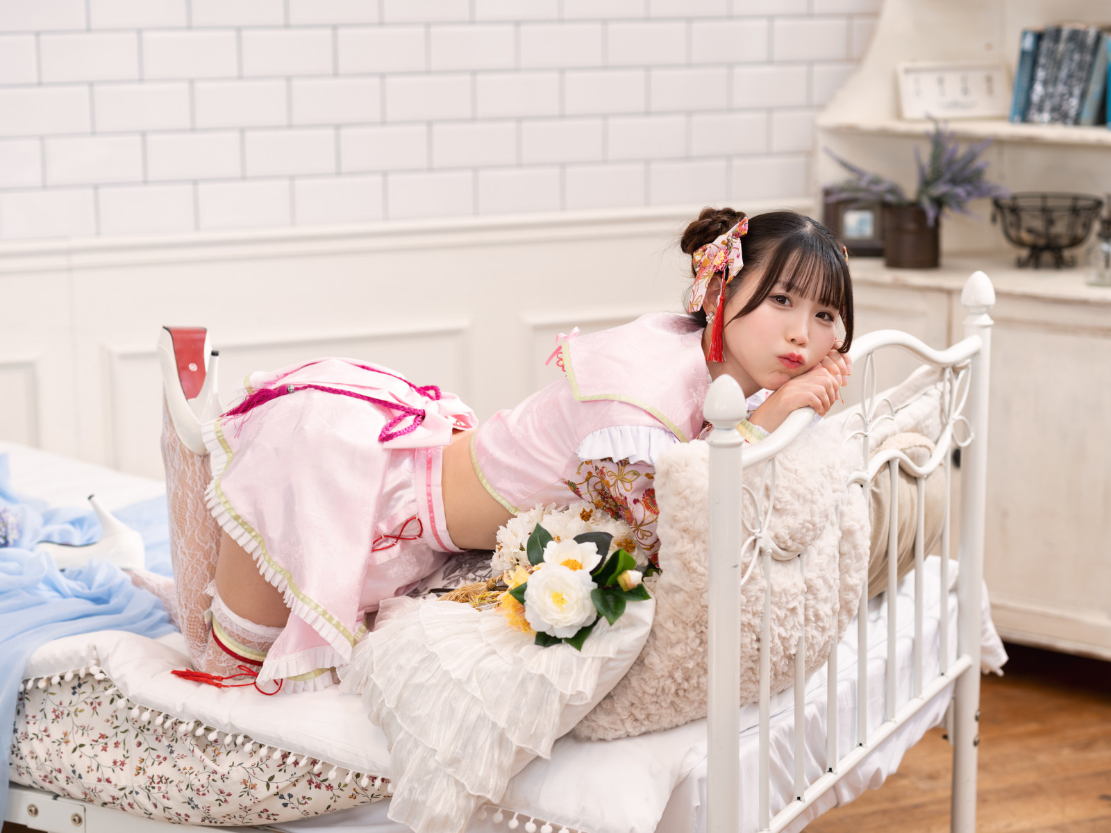 4k, asiatisch, Mädchen, sexy, Tapete