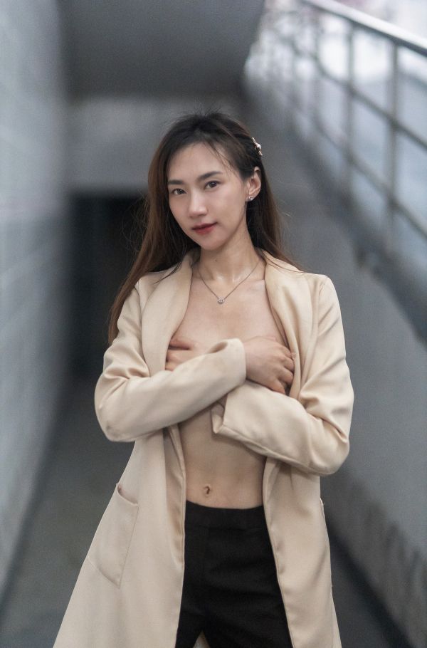 asiatisch,Mädchen