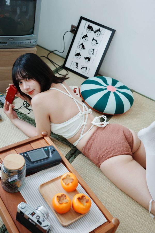 asiático,niña,mujer