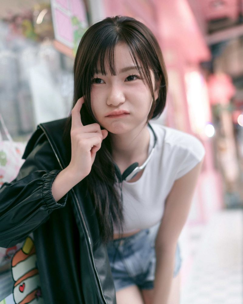 Balkon,Kopfhörer,Geländer,Frau