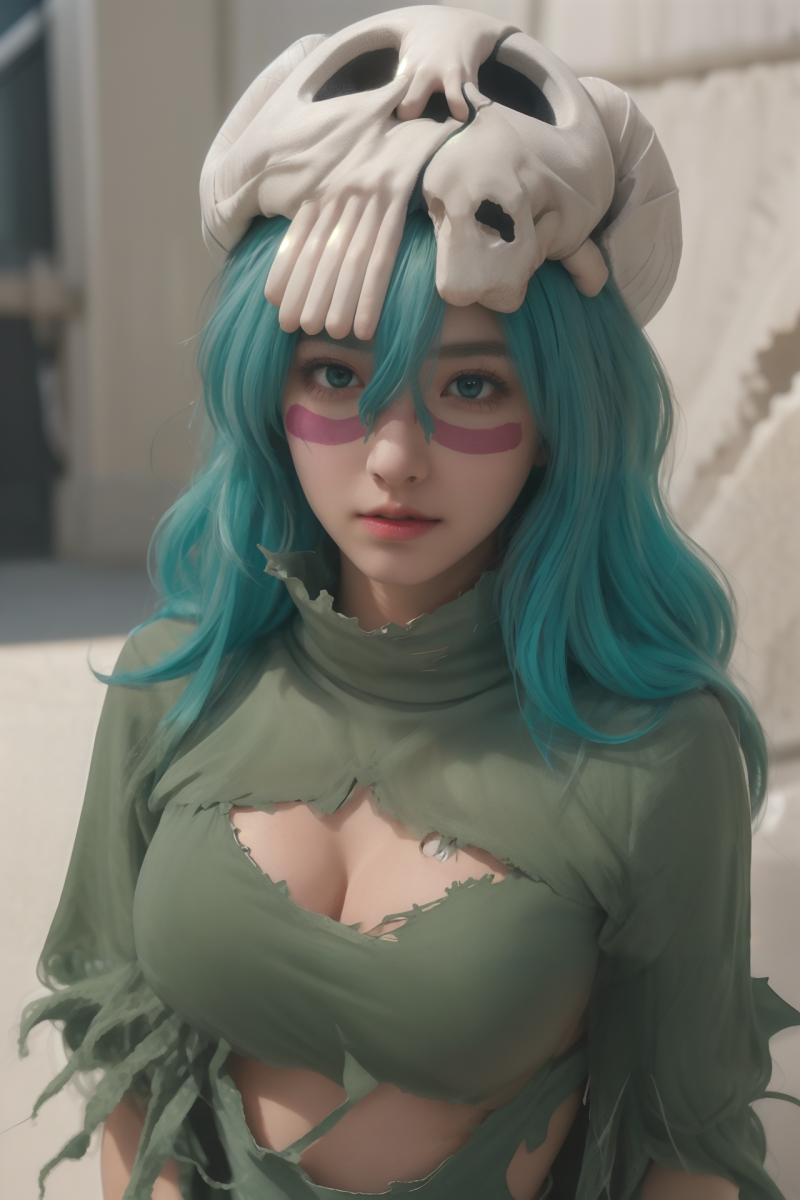 Bleach,AIGC,Neliel,sweet,girl,female