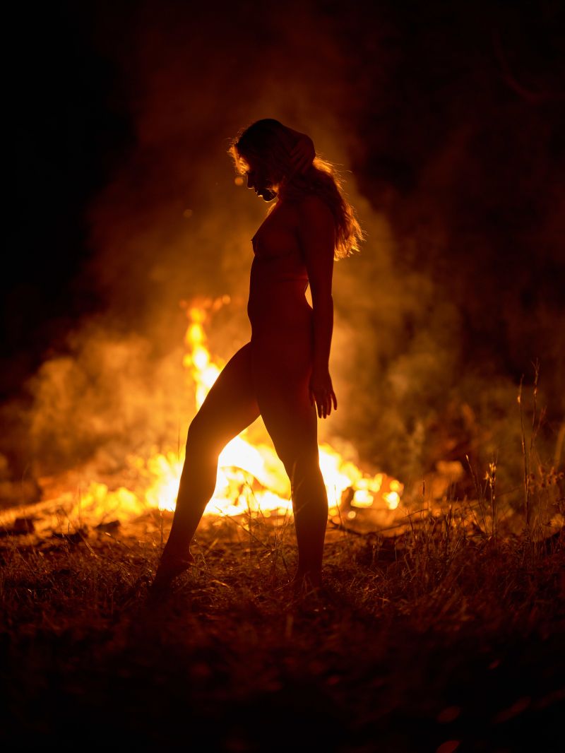 bikiny,Stahovací,barva,Denim,šaty,oheň