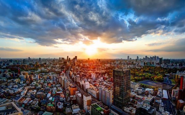Hd,puesta de sol,cielo