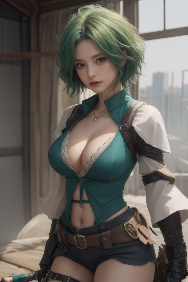AIGC,anime girls,beautiful,cleavage,cosplay,female