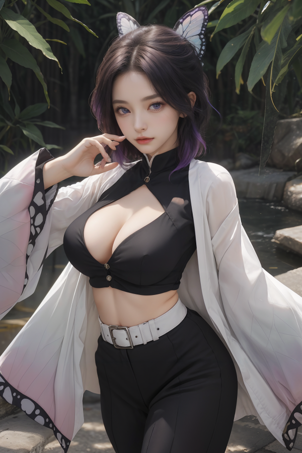 AIGC,anime girls,bellissimo,seni,sfaldamento,cosplay