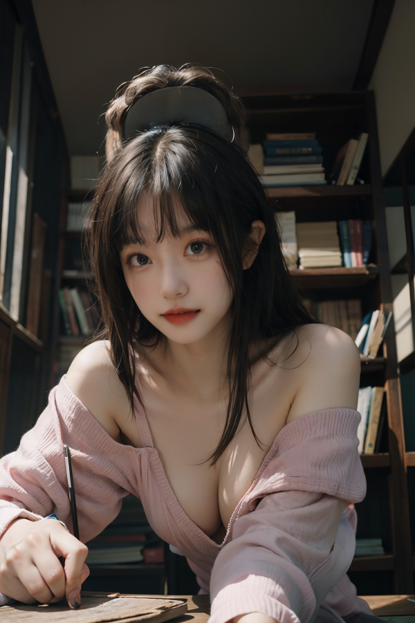 library,Sunny,cute and charming