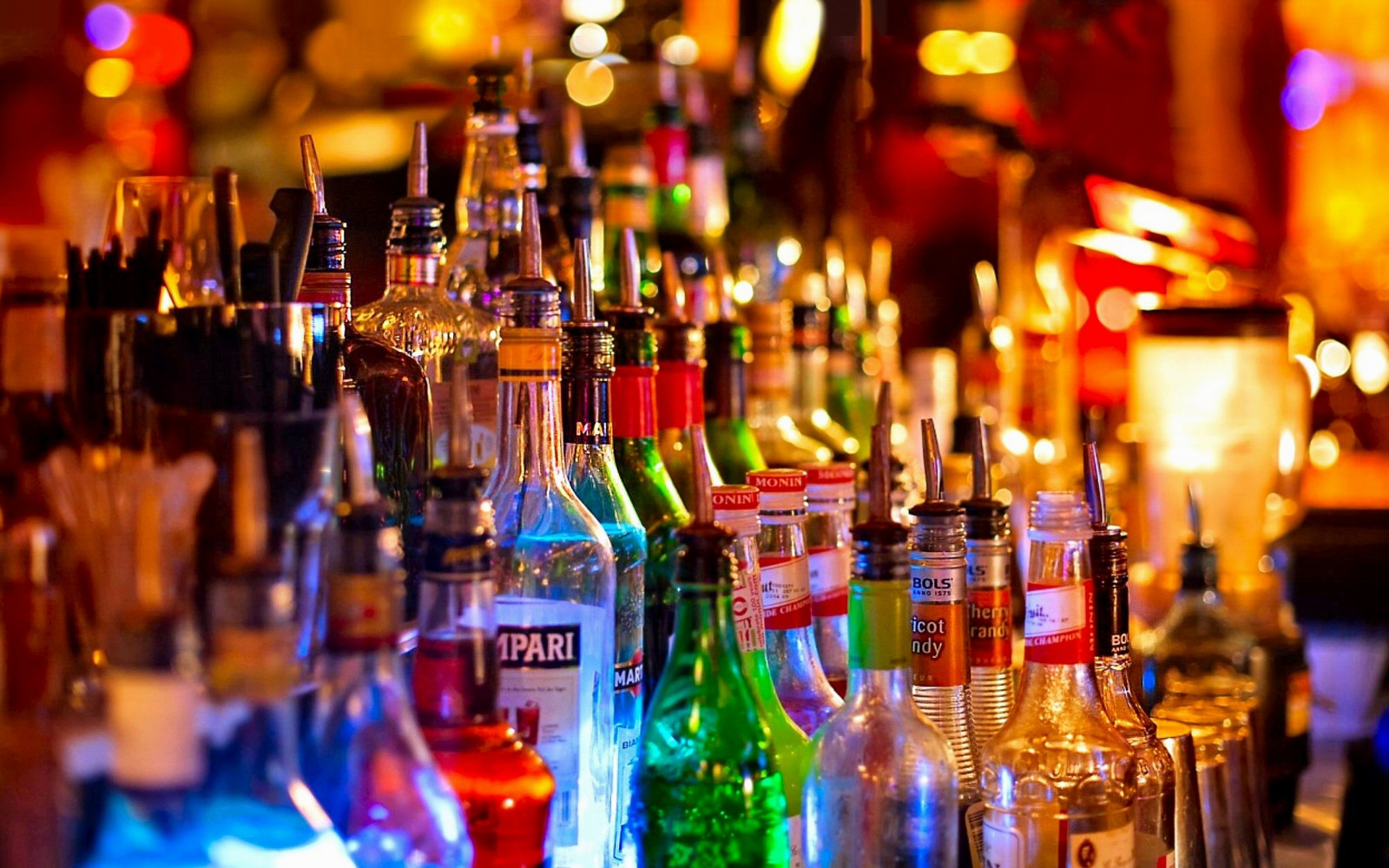 bokeh, cocktail, noon, shiny, splendor, Twilight