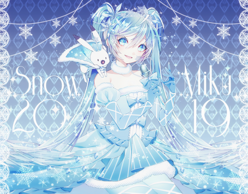 Snow Miku,miku,雪,2019,动漫,Vocaloid