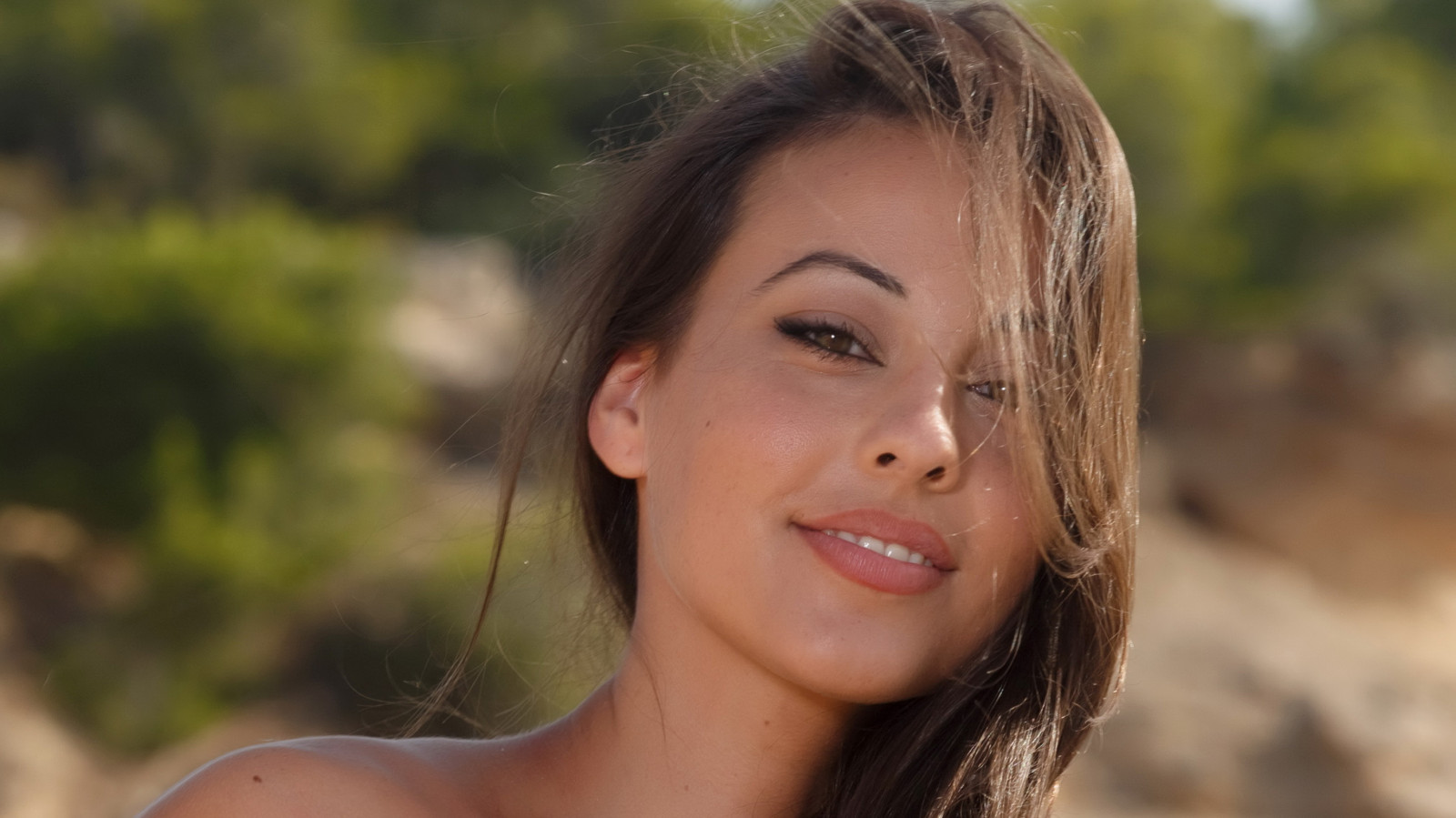 mujer, cara