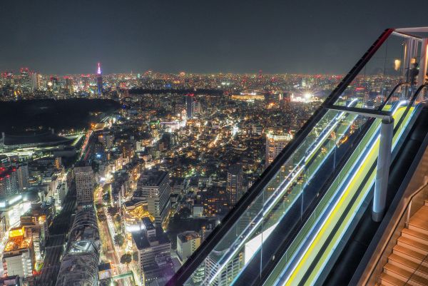 城市在晚上