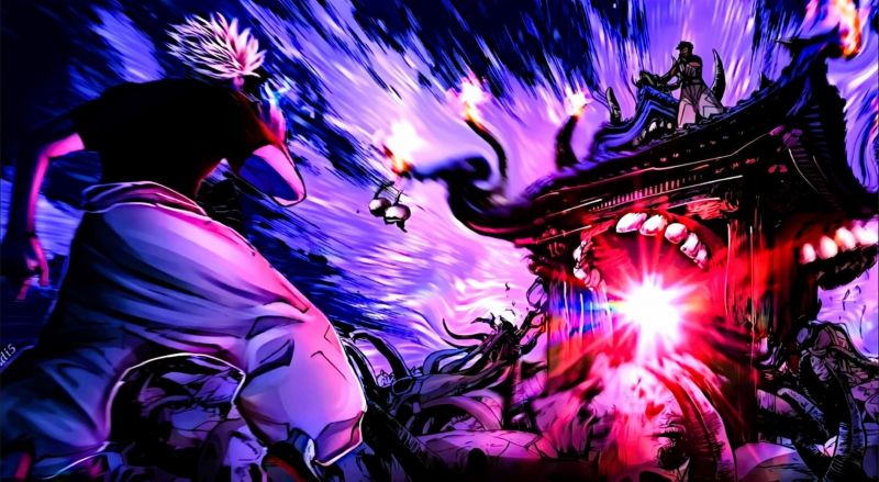 Jujutsu Kaisen,Ryomen Sukuna,Satoru Gojo