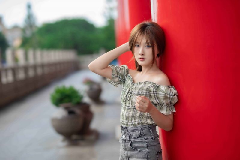 아시아 사람,중국,귀엽다,소녀,대한민국,모델