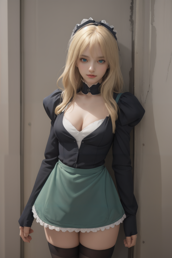 AIGC,anime girls,Artoria Pendragon,beautiful,breasts,cleavage