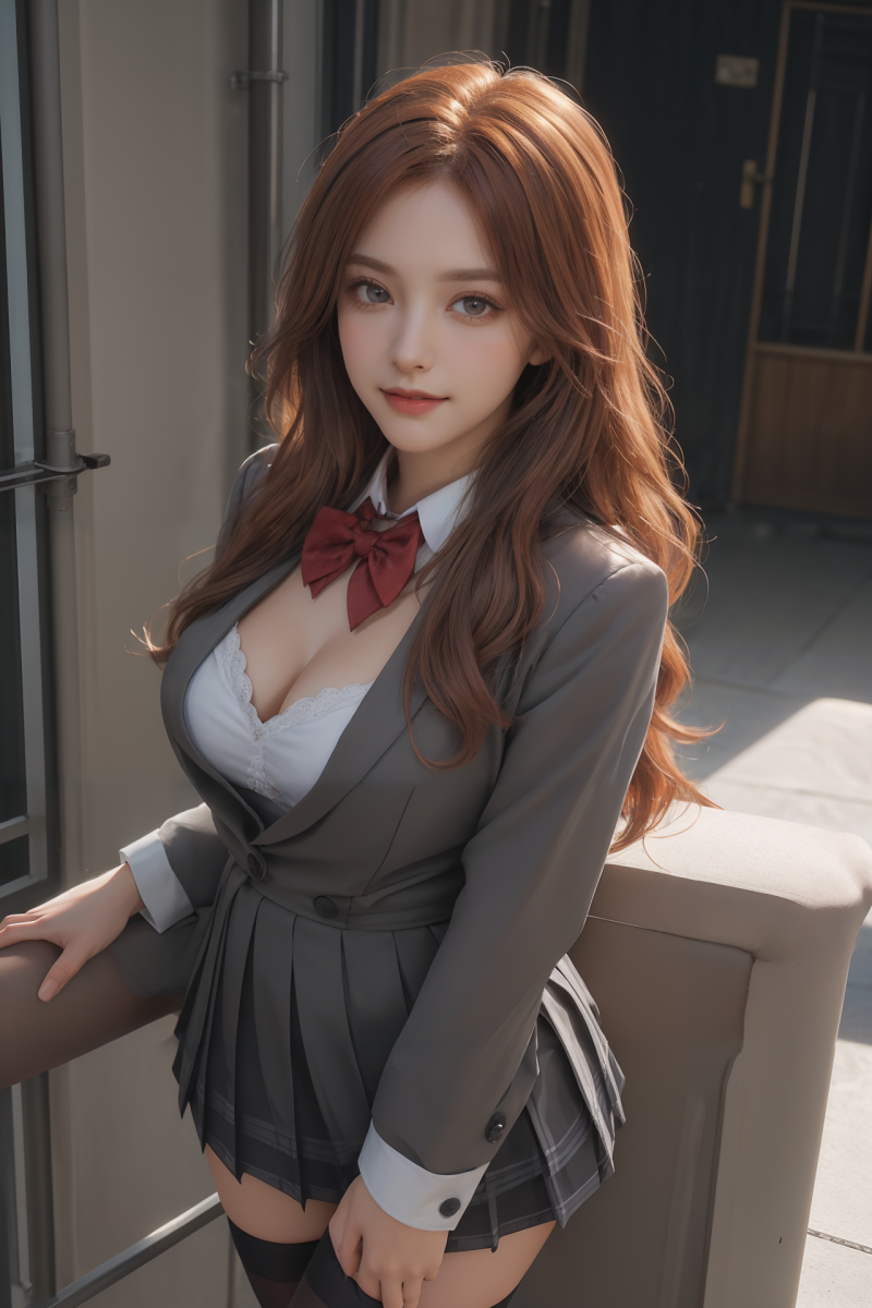 AIGC,Krásná,Bělidlo,poprsí,výstřih,cosplay