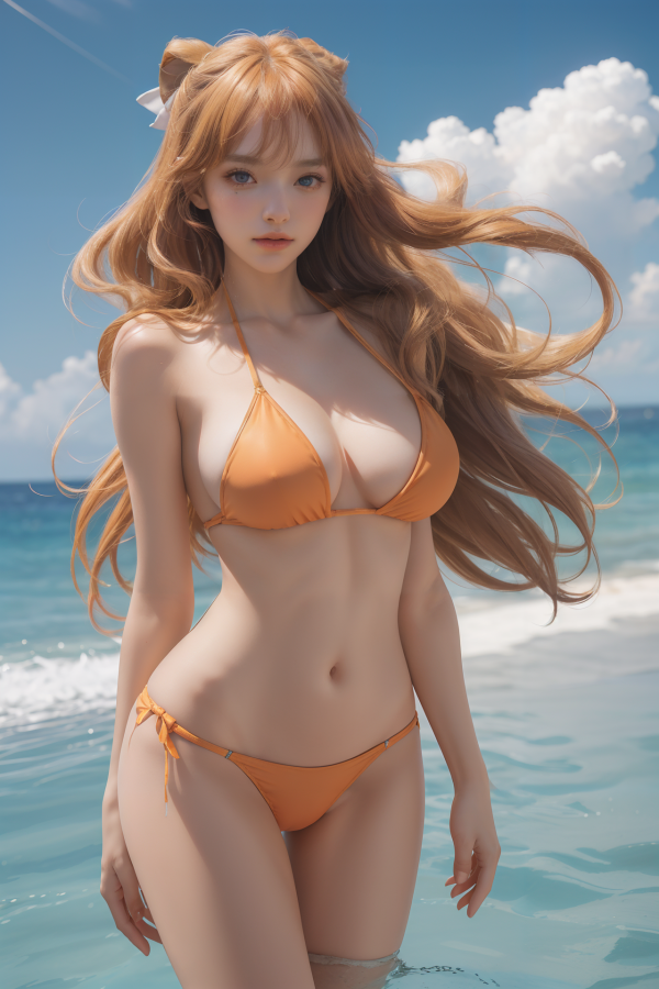 AIGC,anime girls,beautiful,cleavage,cosplay,female