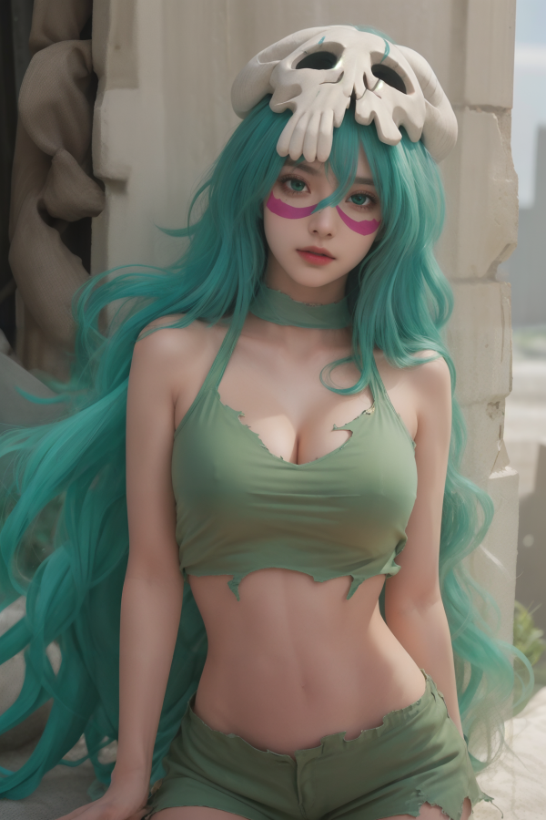 AIGC,beautiful,Bleach,breasts,cleavage,cosplay