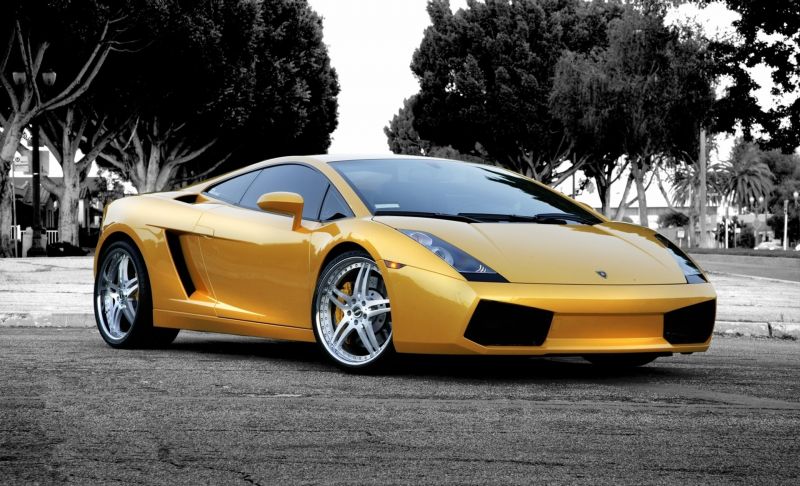 cars,hd,Rychlost,sport,žlutý,Černá