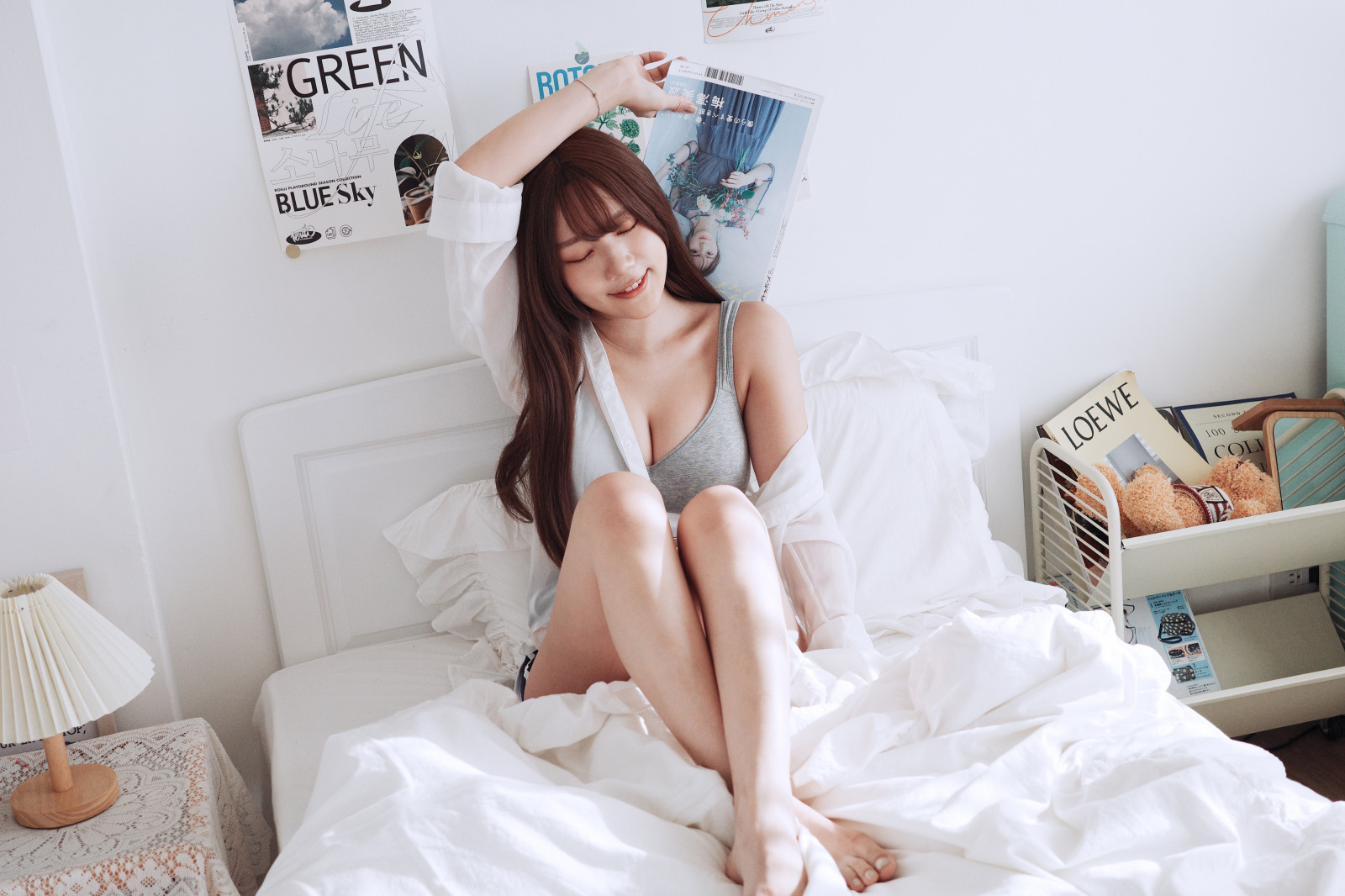 4k, asiatisk, pige, kvinde