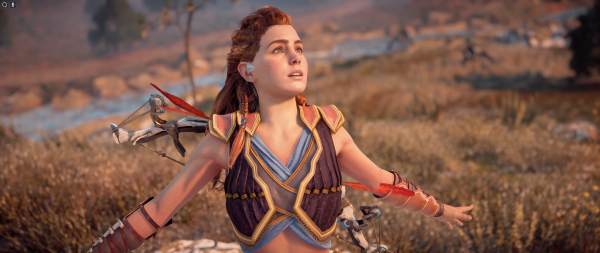 Horizon Zero Dawn,ultrawide,virtual photography,plant,skin,People in nature