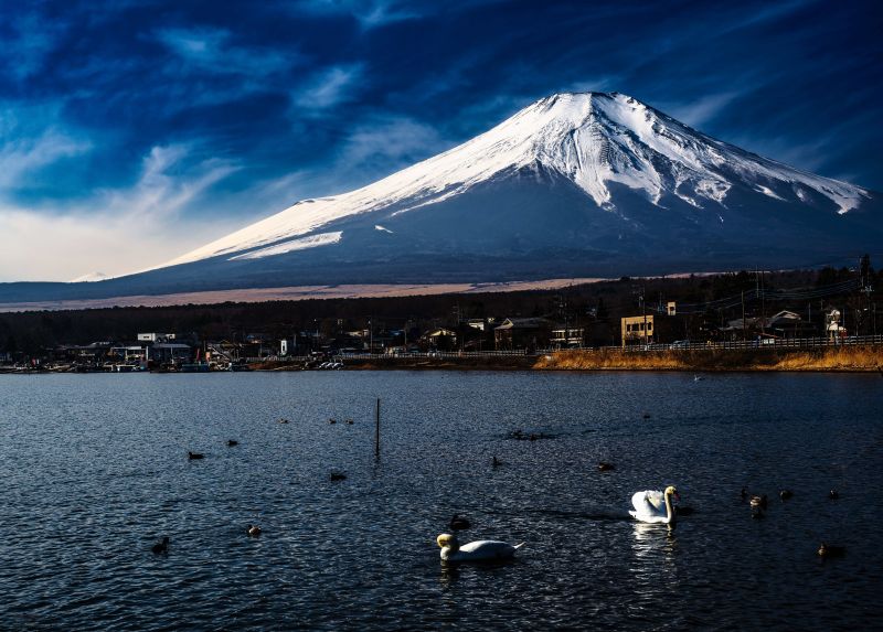 panoráma města,vysoký kontrast,Itálie,Japonsko,Japonská zahrada,Khiva