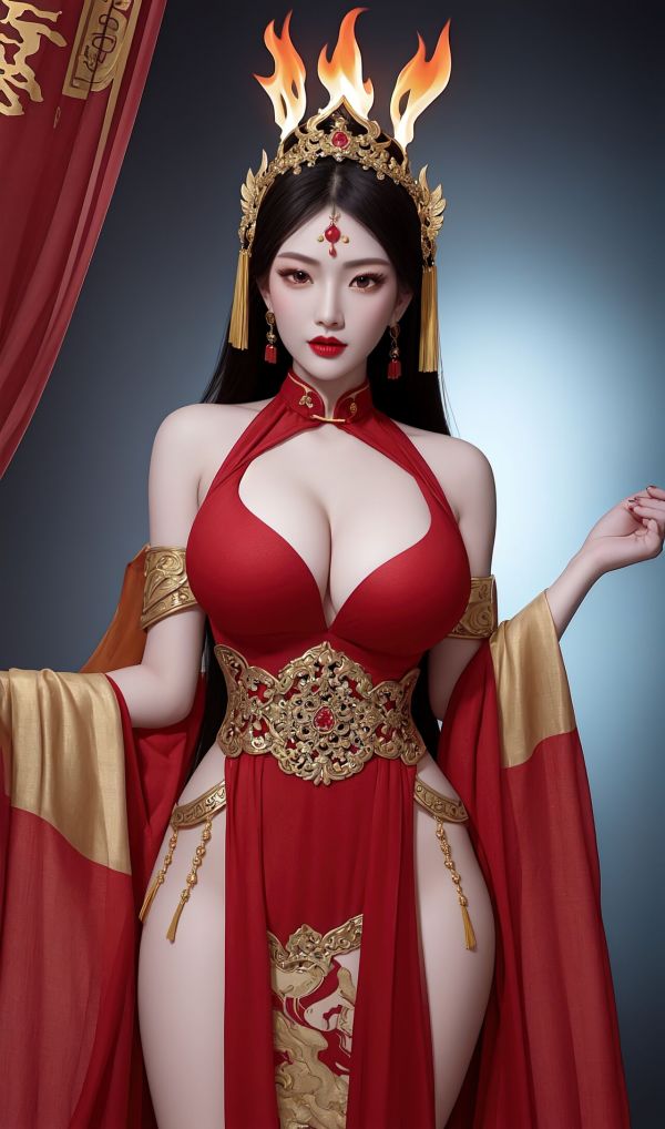 ai art,AI generated,asiatico,tette,sfaldamento,ragazza