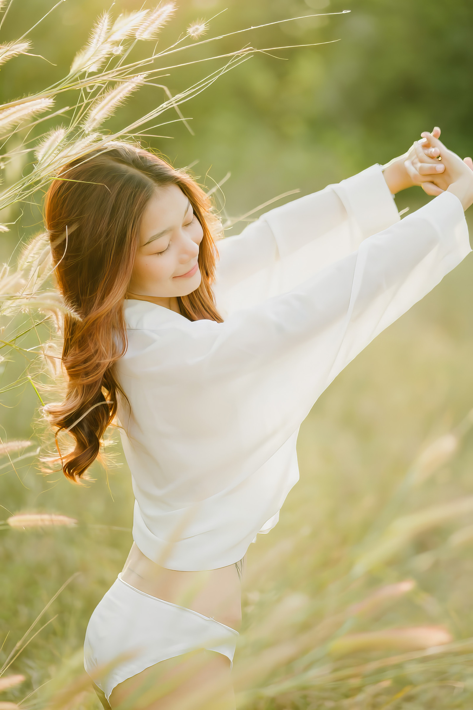 niedlich, Mädchen, Mädchen, Modell-, Person, sexy, Frau