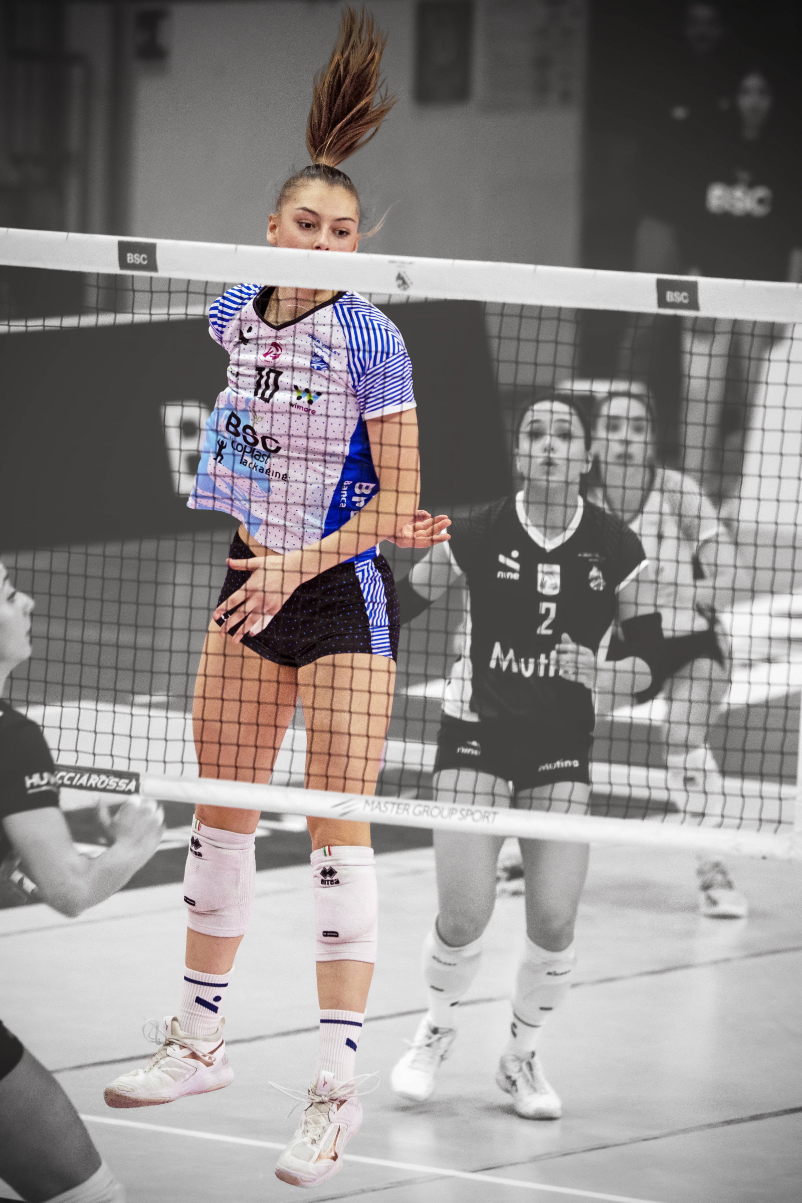 azione, atleta, palla, allenatore, concorrenza, Tribunale, femmina, interno, jersey, salto, netto, giocatore, professionale, pantaloncini, scarpe da ginnastica, sport, squadra, uniforme, pallavolo, giocatore di pallavolo, donna