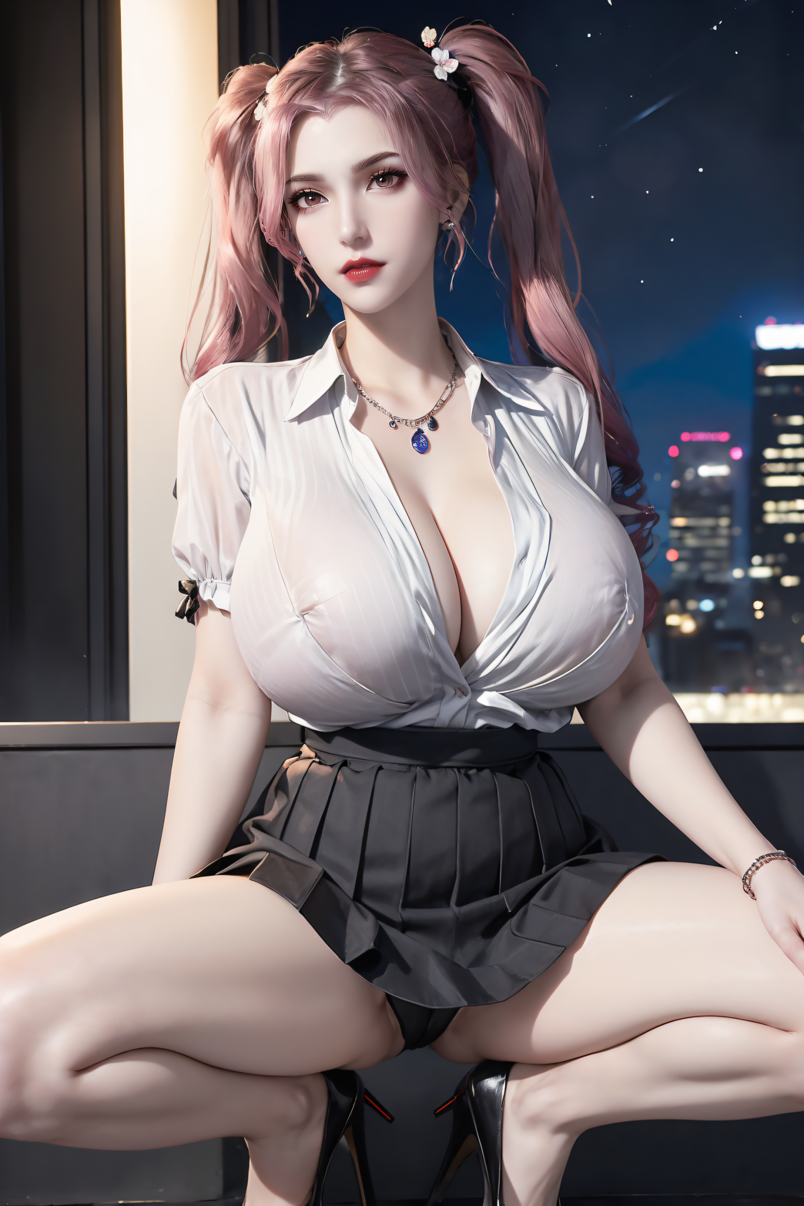 3D Animation, 3d girl, adult, ai, ai art, AI generated, AIGC, anime girls, beautiful, big boobs, bikini, black hair, boobs, cleavage, cosplay, cute, cute anime girl, cute girl, female, girl, hd, HD Wallpaper, long hair, nice, nudity, pretty, reveling, sweet, wallpaper, wow