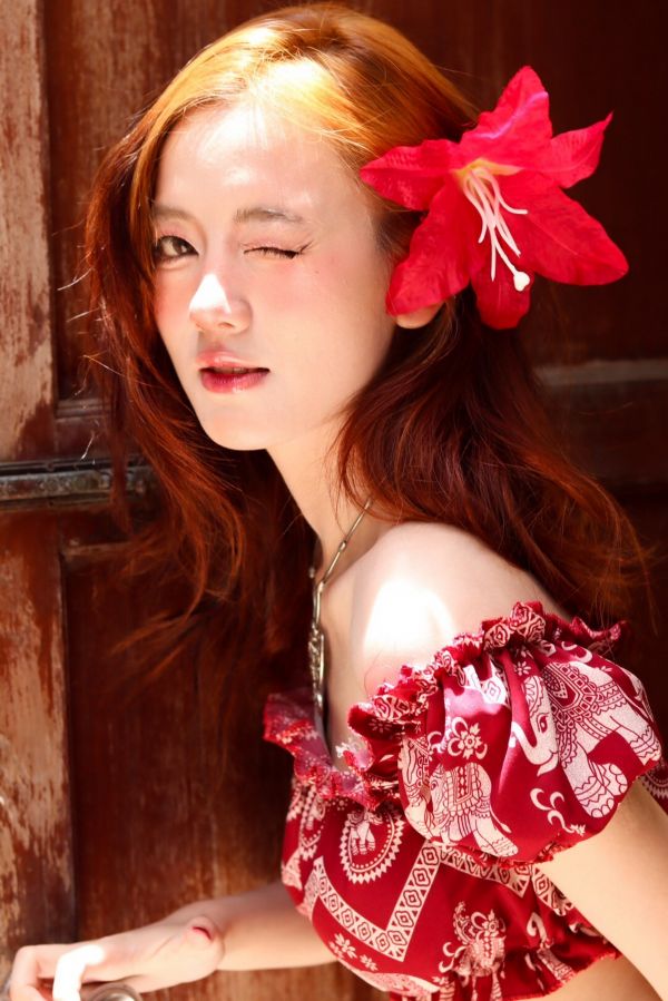 asiatisch,Mädchen