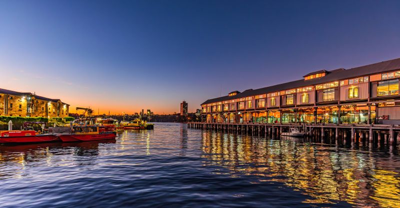 letadlová loď, architektura, modrá obloha, bokeh, most, světla města