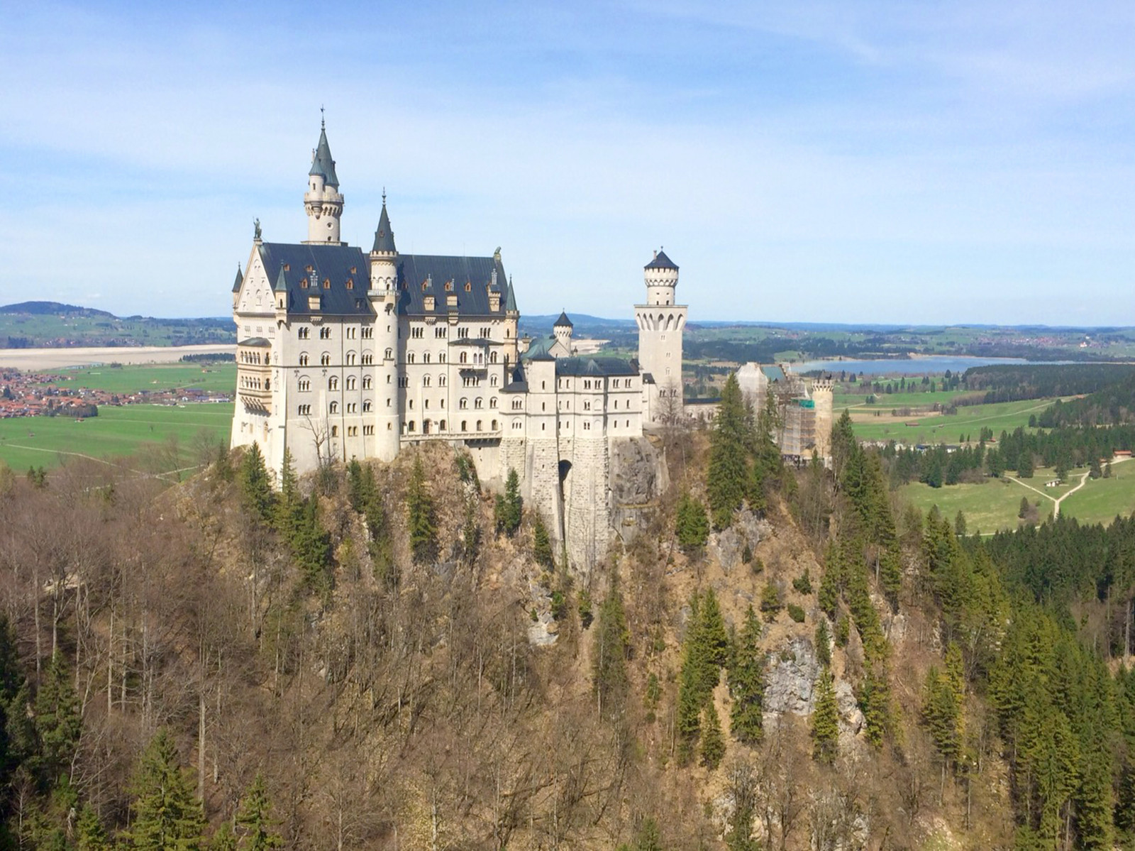 Německo, Neuschwanstein, Schloss Neuschwanstein