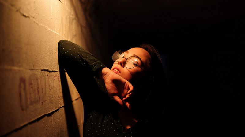 die Architektur,Blue hour,blauer Himmel,Verschwommener Hintergrund,Bokeh,brick building