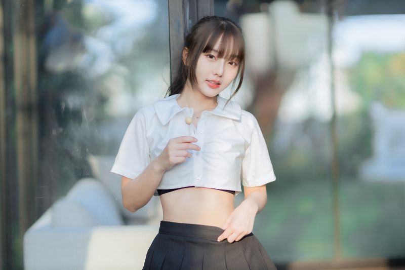 niedlich,Mädchen,Mädchen,Modell-,Person,sexy