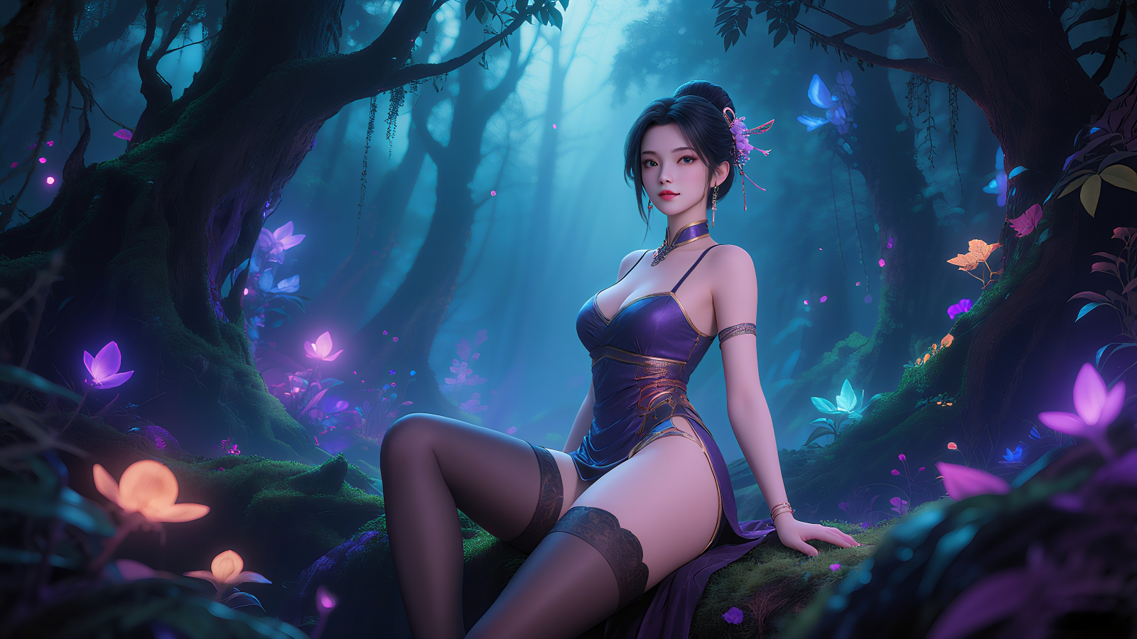 dívka, žena, sexy, tapeta na zeď