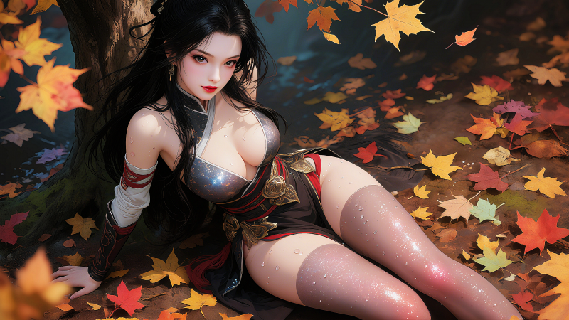 소녀,섹시한,여자,공상