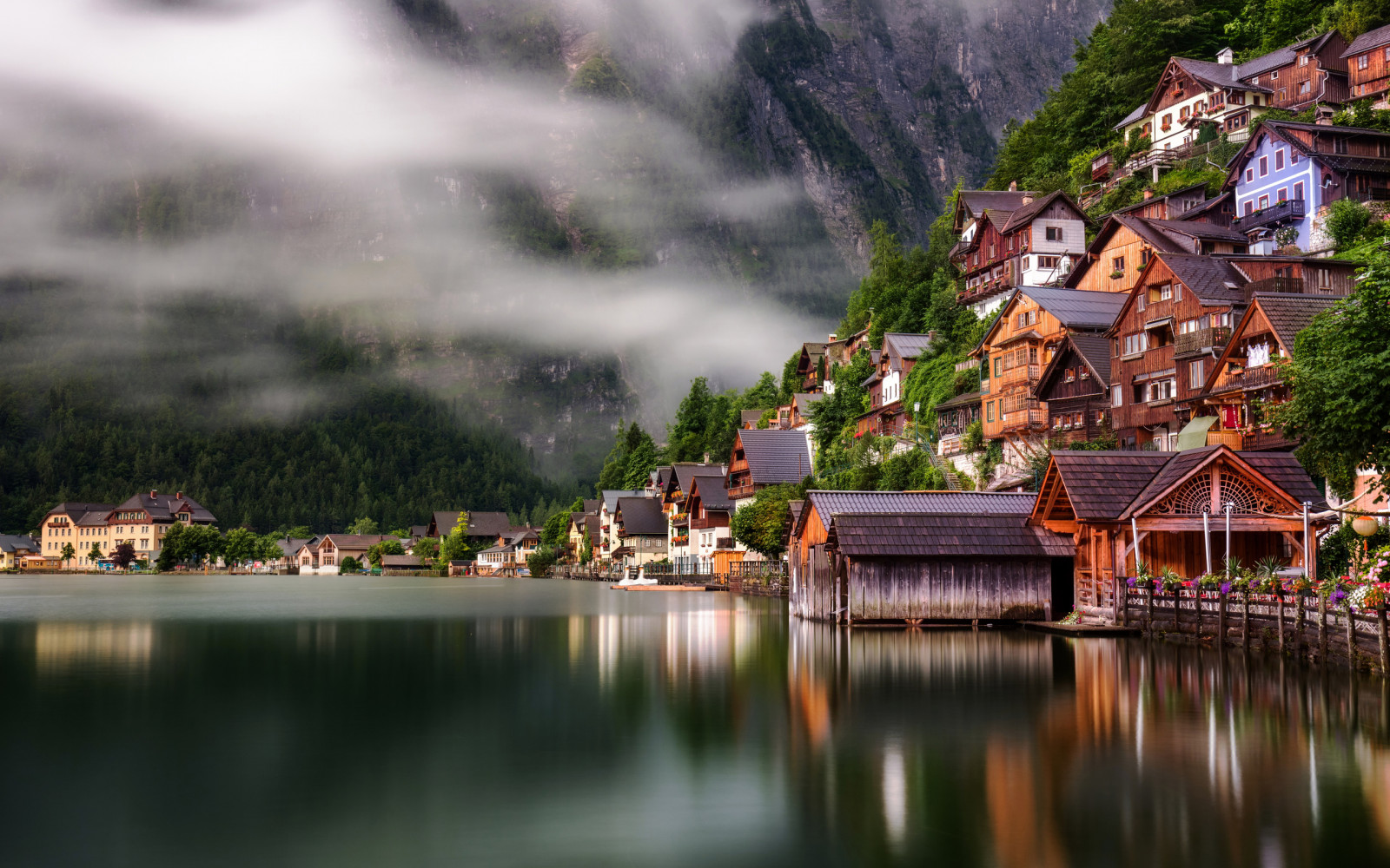 hd, house, mountain, ocean