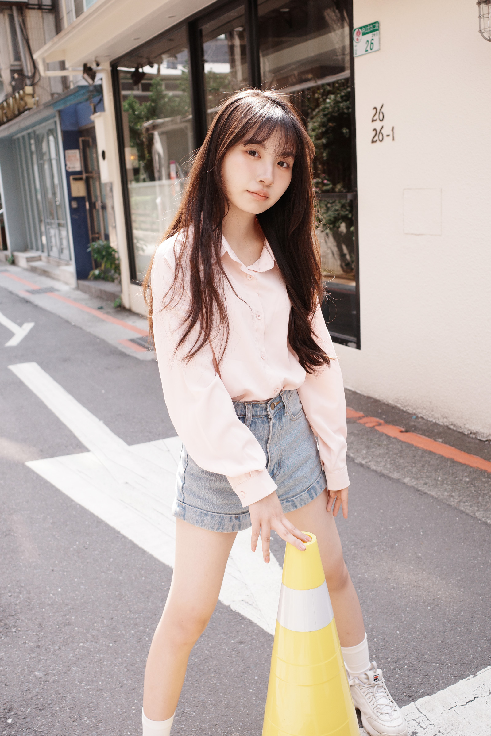 Asian, girl, woman