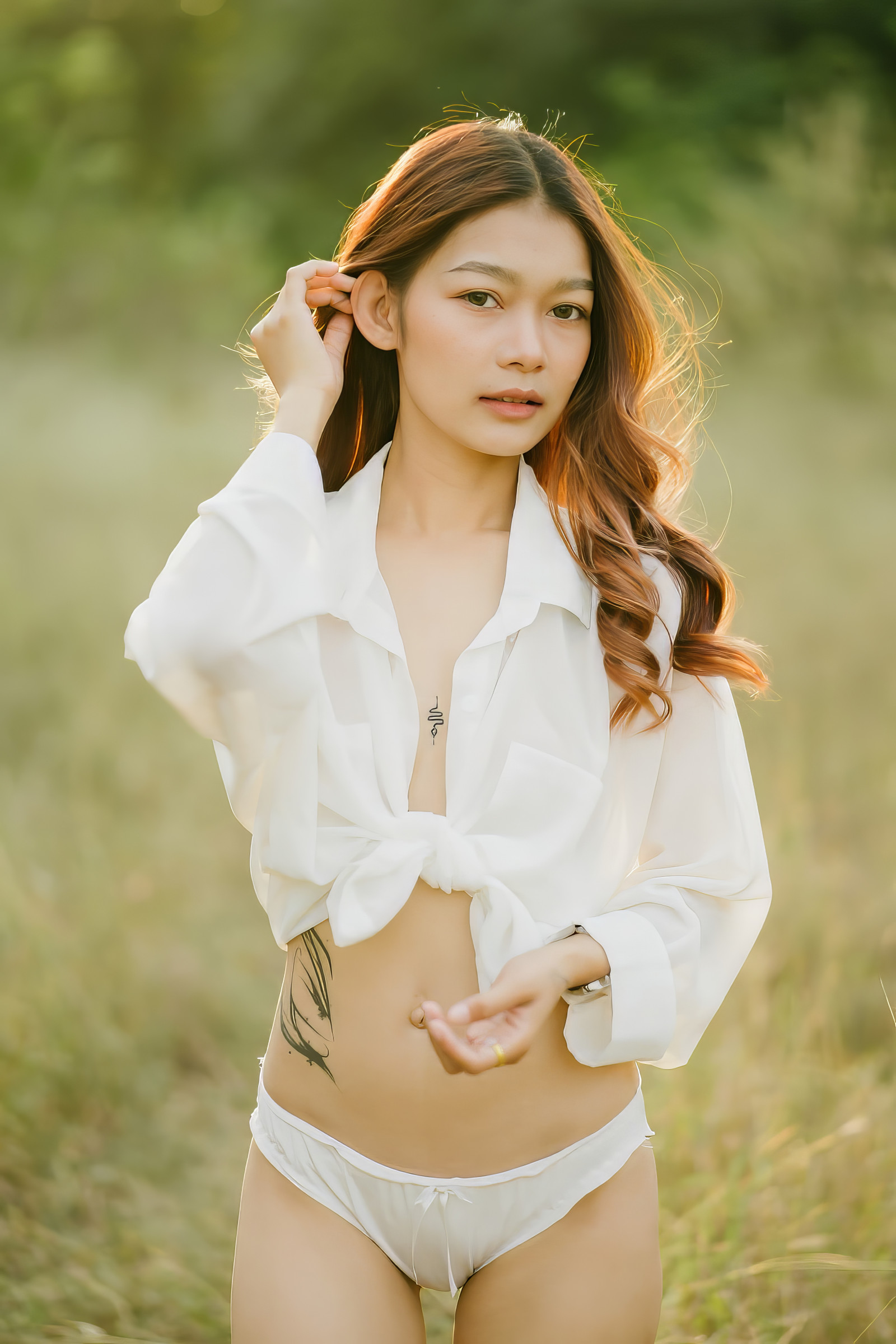 roztomilý, dívka, dívky, model, Osoba, sexy, žena